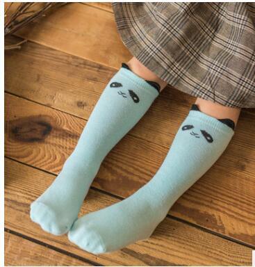 children socks cartoon mouse fox totoro pattern style baby socks cotton small boy girl knee high leg warm big kids short sock