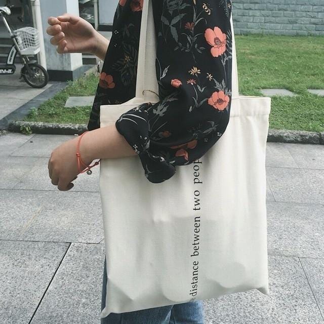 2019 nouvelles femmes sacs en toile Eco sacs à provisions réutilisables avec fermeture éclair sac à bandoulière pliable filles étudiants sac à main décontracté fourre-tout
