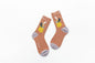 Unisex Painting Style Men Socks 100 Cotton Harajuku Colorful Full Socks Men 1 Pair Gifts Size 35-43