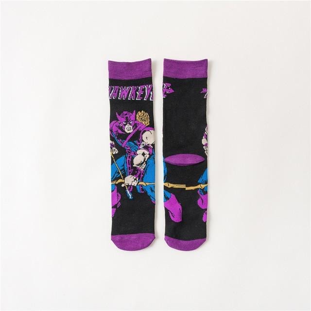 2020 lustige Cartoon-Anime-Drucksocken Kaninchen Ente Mode personalisierte Neuheit Männer Frauen Komfort atmungsaktiv blau grau Baumwollsocke