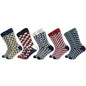 2020 heißer Verkauf Casual Männer Socken Neue Socken mode-design Plaid Bunte glückliche Business Party Kleid Baumwolle Socken Mann