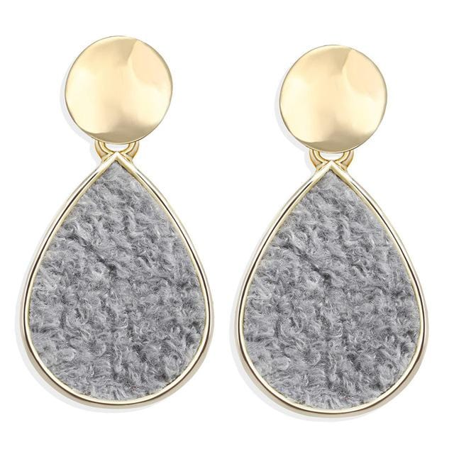 17KM Vintage boucles d'oreilles 2019 géométrique coquille boucles d'oreilles pour femmes filles BOHO résine boucles d'oreilles Brincos mode tortue bijoux