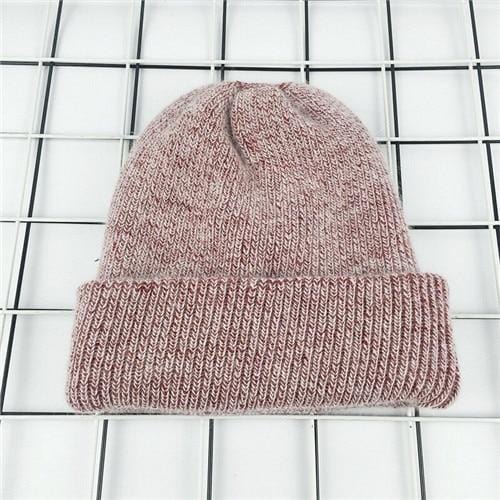 2017 nouveau chapeau d'hiver pour femmes lapin cachemire tricoté bonnets épais chaud Vogue dames laine Angora chapeau femme bonnet chapeaux