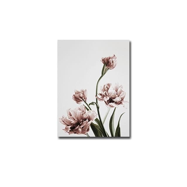 Moderne Tulpenblumen-Drucke, Wandkunst, Leinwandgemälde, Blumenposter, Skandinavien-Bilder für Wohnzimmer, Schlafzimmer, Zuhause, dekorativ