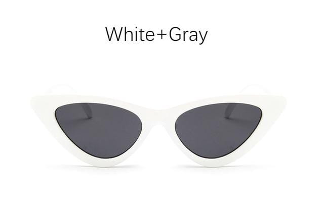 cat eye shade for women fashion sunglasses brand woman vintage retro triangular cateye glasses oculos feminino sunglasses Sexy