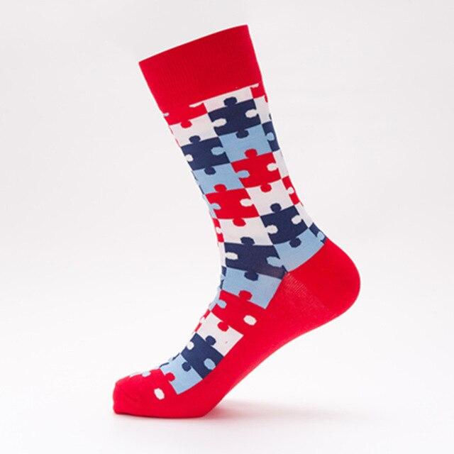 Chaussettes amusantes et mignonnes pour femmes et hommes, courtes en coton avec impression, décontractées, harajuku, designer, art, mode féminine, été