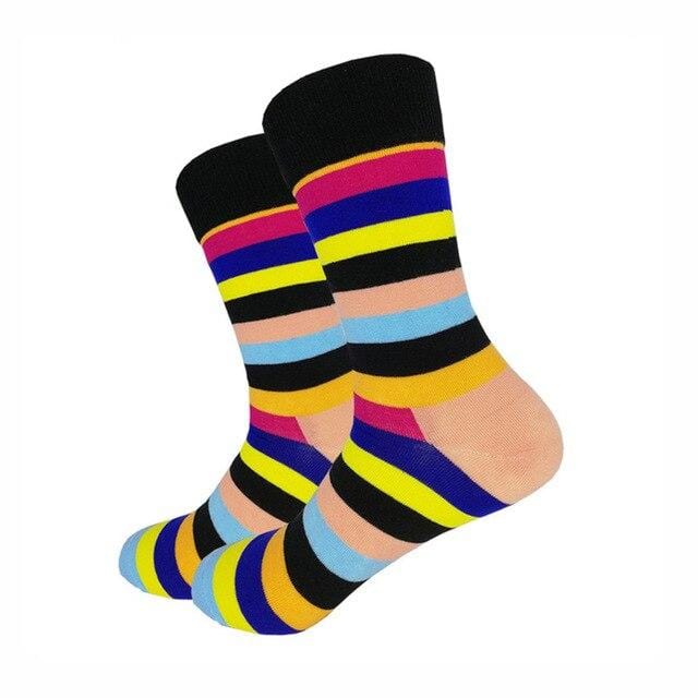 Chaussettes amusantes et mignonnes pour femmes et hommes, courtes en coton avec impression, décontractées, harajuku, designer, art, mode féminine, été