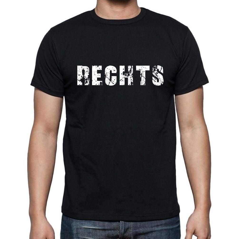 Rechts Mens Short Sleeve Round Neck T-Shirt - Casual