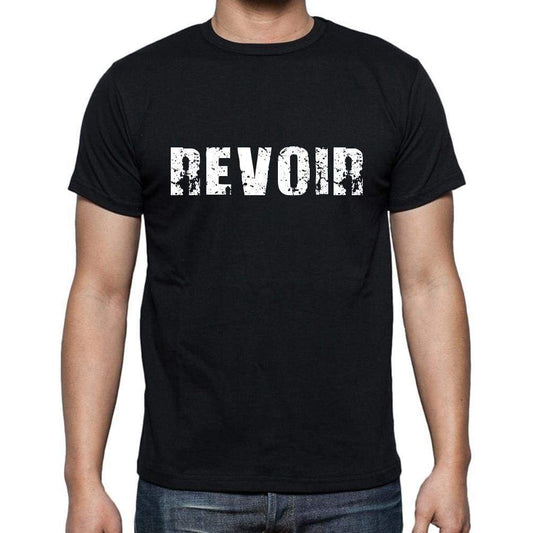 Revoir French Dictionary Mens Short Sleeve Round Neck T-Shirt 00009 - Casual