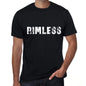 Rimless Mens T Shirt Black Birthday Gift 00555 - Black / Xs - Casual