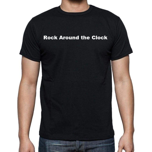Rock Around The Clock Mens Short Sleeve Round Neck T-Shirt - Casual