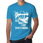Rock Climbing Real Men Love Rock Climbing Mens T Shirt Blue Birthday Gift 00541 - Blue / Xs - Casual