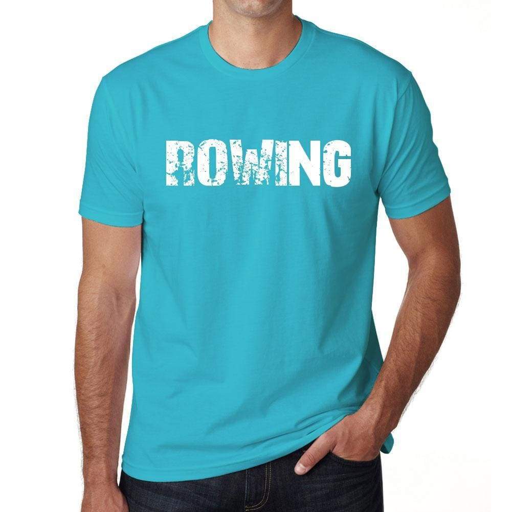 Rowing Mens Short Sleeve Round Neck T-Shirt 00020 - Blue / S - Casual