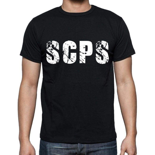 Scps Mens Short Sleeve Round Neck T-Shirt 00016 - Casual