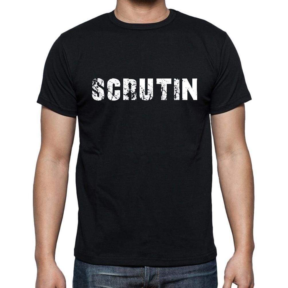 Scrutin French Dictionary Mens Short Sleeve Round Neck T-Shirt 00009 - Casual