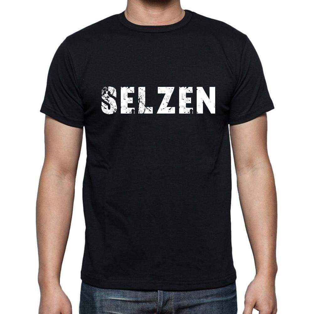 Selzen Mens Short Sleeve Round Neck T-Shirt 00003 - Casual
