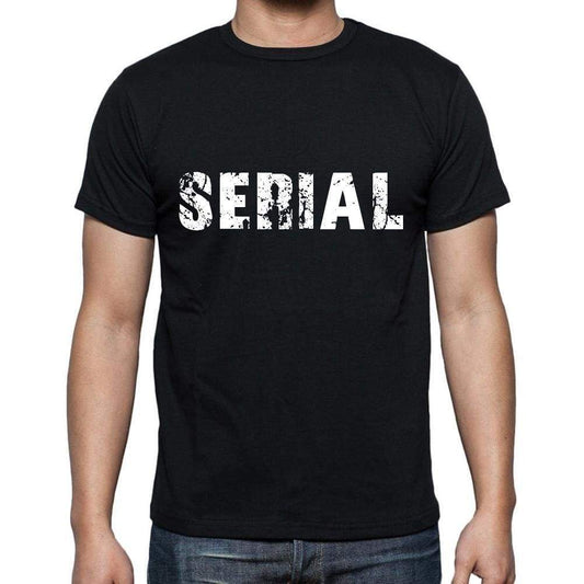 serial ,Men's Short Sleeve Round Neck T-shirt 00004 - Ultrabasic