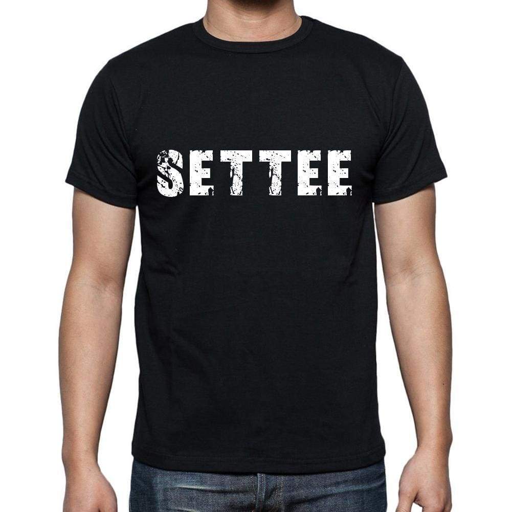 Settee Mens Short Sleeve Round Neck T-Shirt 00004 - Casual