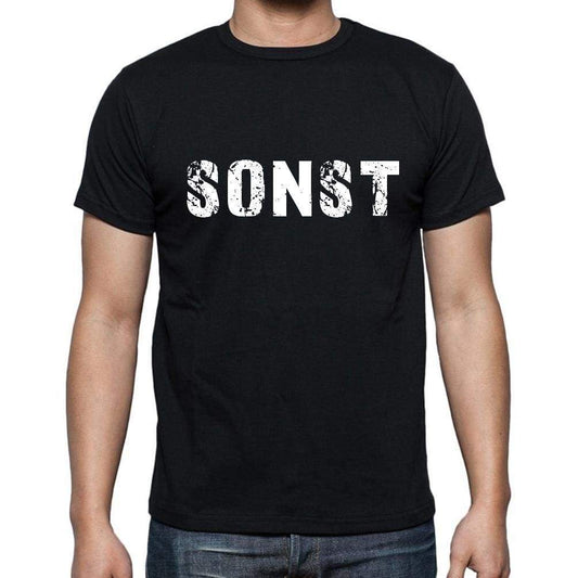 Sonst Mens Short Sleeve Round Neck T-Shirt - Casual