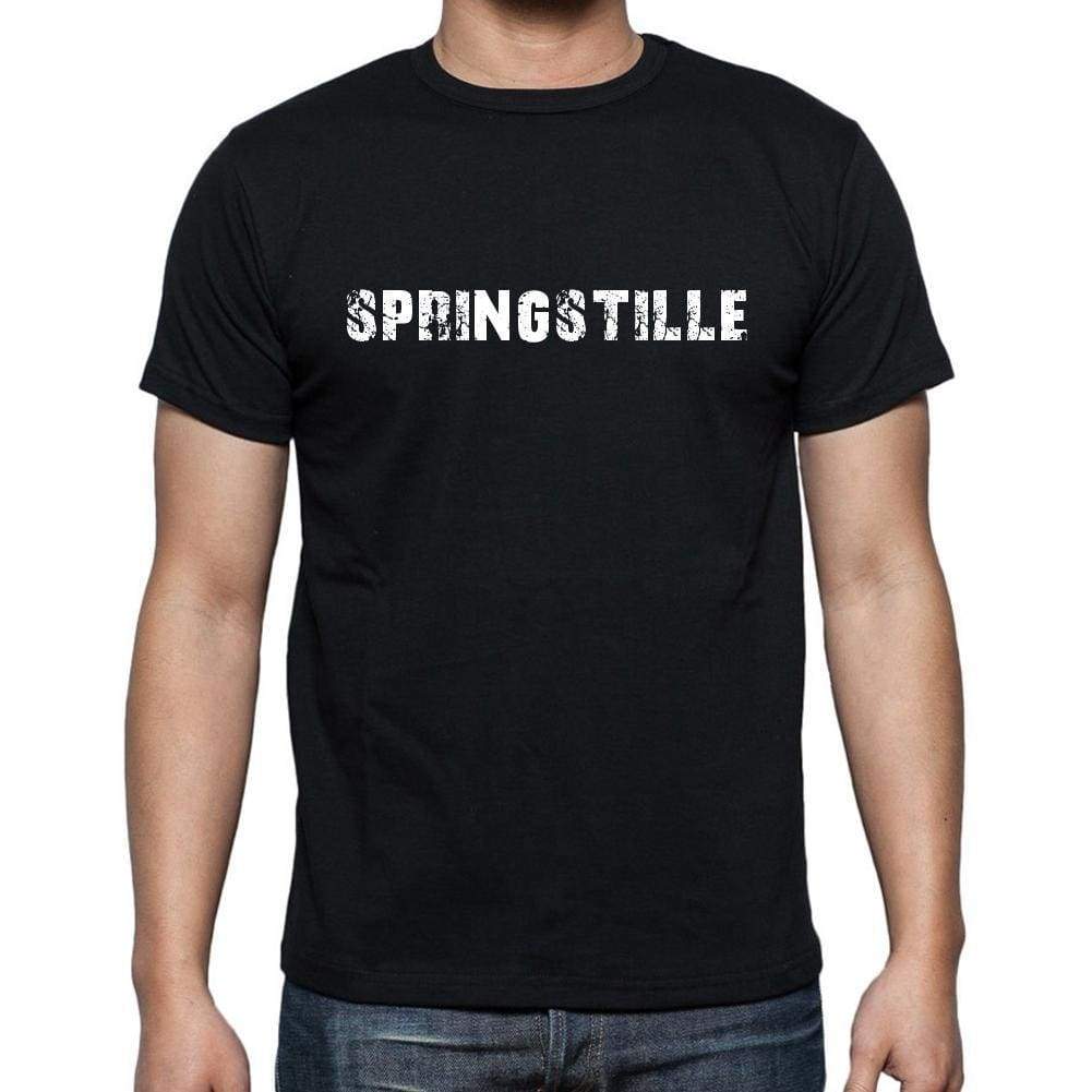 Springstille Mens Short Sleeve Round Neck T-Shirt 00003 - Casual