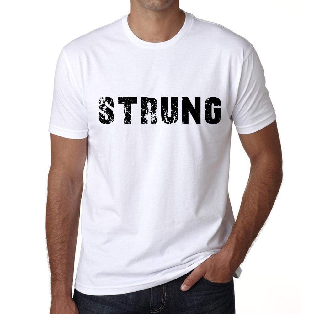 Strung Mens T Shirt White Birthday Gift 00552 - White / Xs - Casual