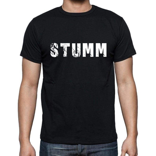 Stumm Mens Short Sleeve Round Neck T-Shirt - Casual