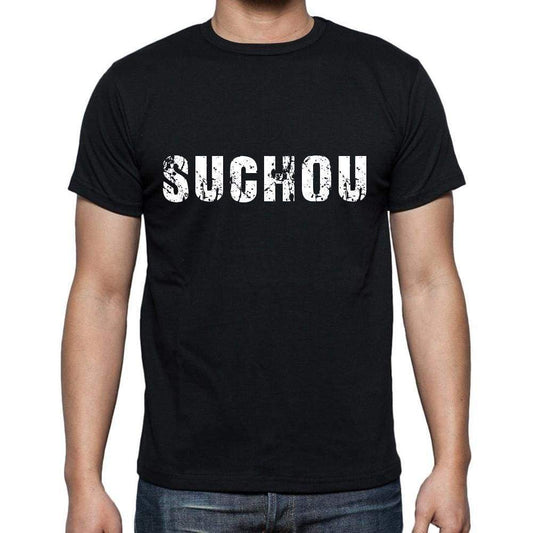 Suchou Mens Short Sleeve Round Neck T-Shirt 00004 - Casual