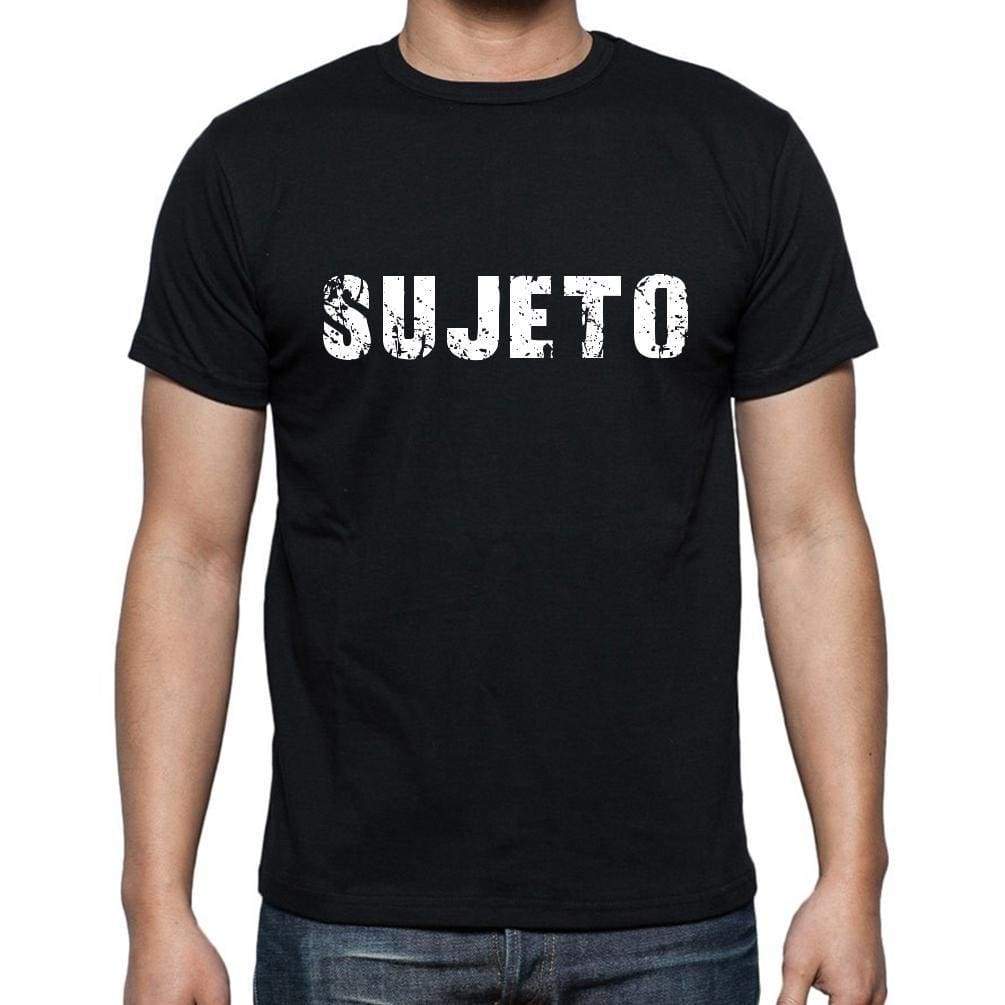 Sujeto Mens Short Sleeve Round Neck T-Shirt - Casual