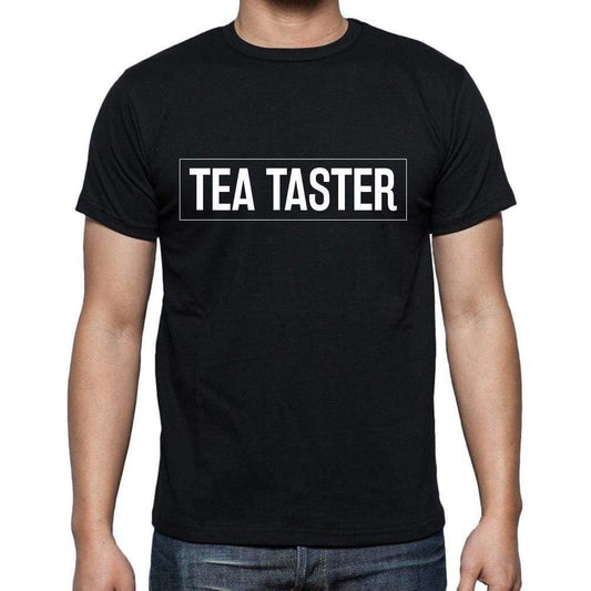 Tea Taster t shirt, mens t-shirt, occupation, S Size, Black, Cotton - ULTRABASIC