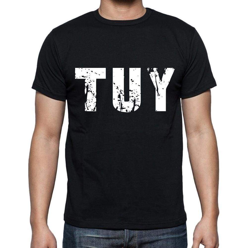 Tuy Men T Shirts Short Sleeve T Shirts Men Tee Shirts For Men Cotton Black 3 Letters - Casual