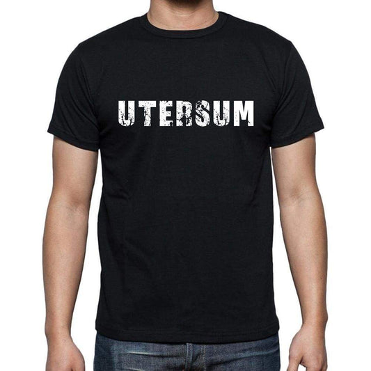 Utersum Mens Short Sleeve Round Neck T-Shirt 00003 - Casual