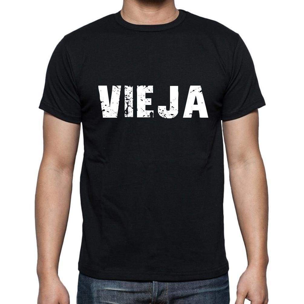 Vieja Mens Short Sleeve Round Neck T-Shirt - Casual