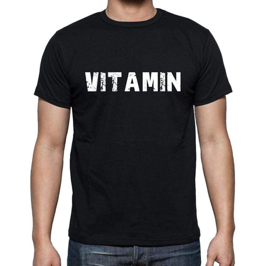 Vitamin Mens Short Sleeve Round Neck T-Shirt - Casual