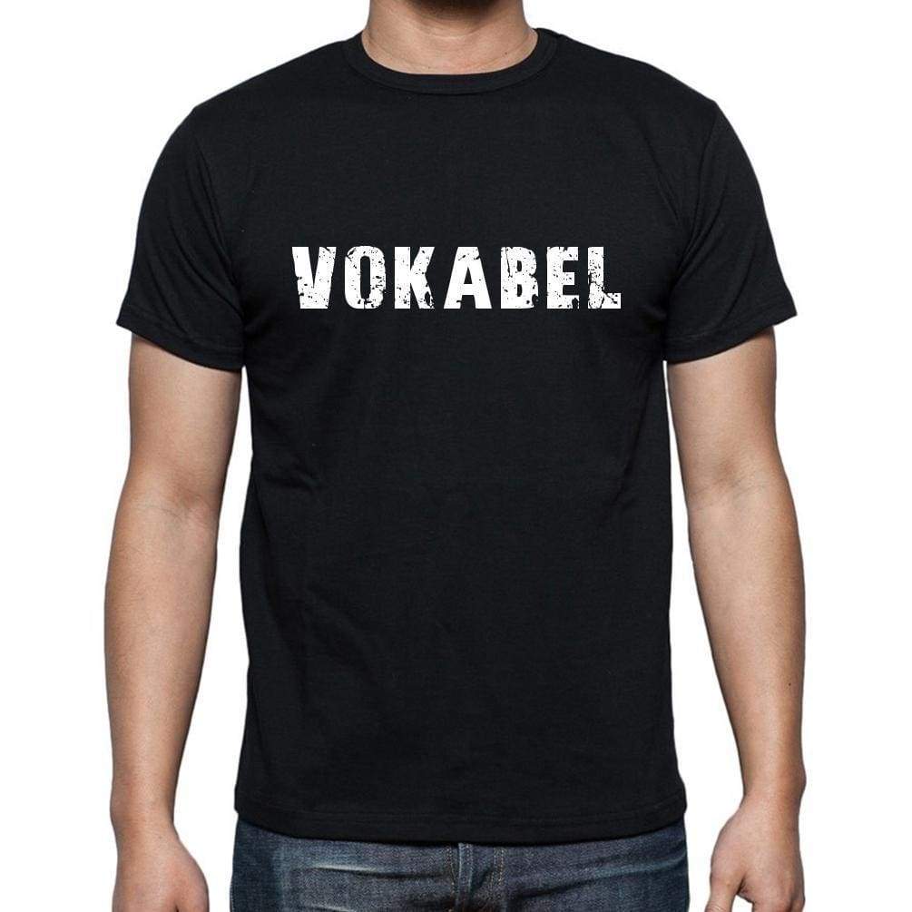 Vokabel Mens Short Sleeve Round Neck T-Shirt - Casual