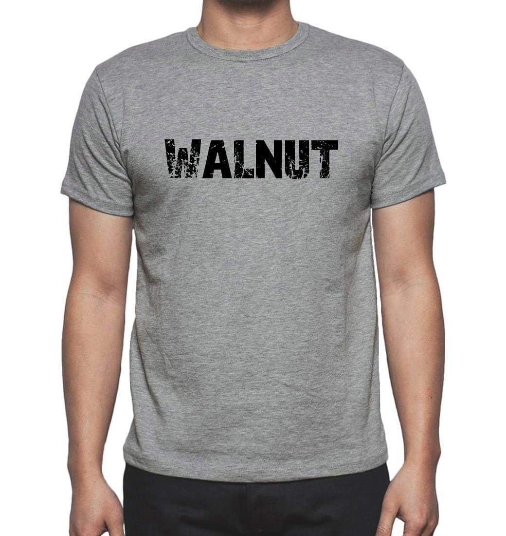 Walnut Grey Mens Short Sleeve Round Neck T-Shirt 00018 - Grey / S - Casual