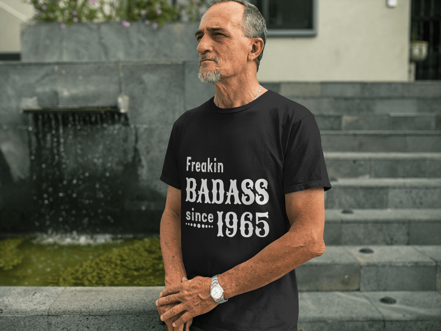 Freakin Badass Since 1995 Herren T-Shirt Schwarz Geburtstagsgeschenk 00393